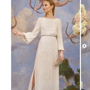 Rixo Sequin Bridal Dress